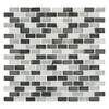 Andova Tiles SAMPLE Highline 0625 x 125 Glass Mosaic Sheet Floor Use Tile SAM-ANDHIG150